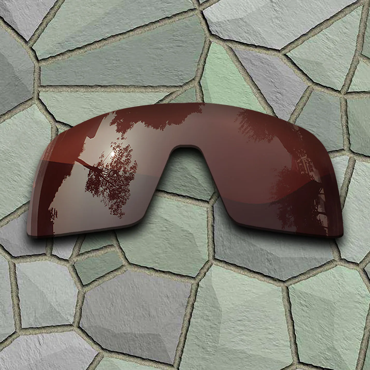 Bronze Brown Sunglasses Polarized Replacement Lenses for Oakley Sutro