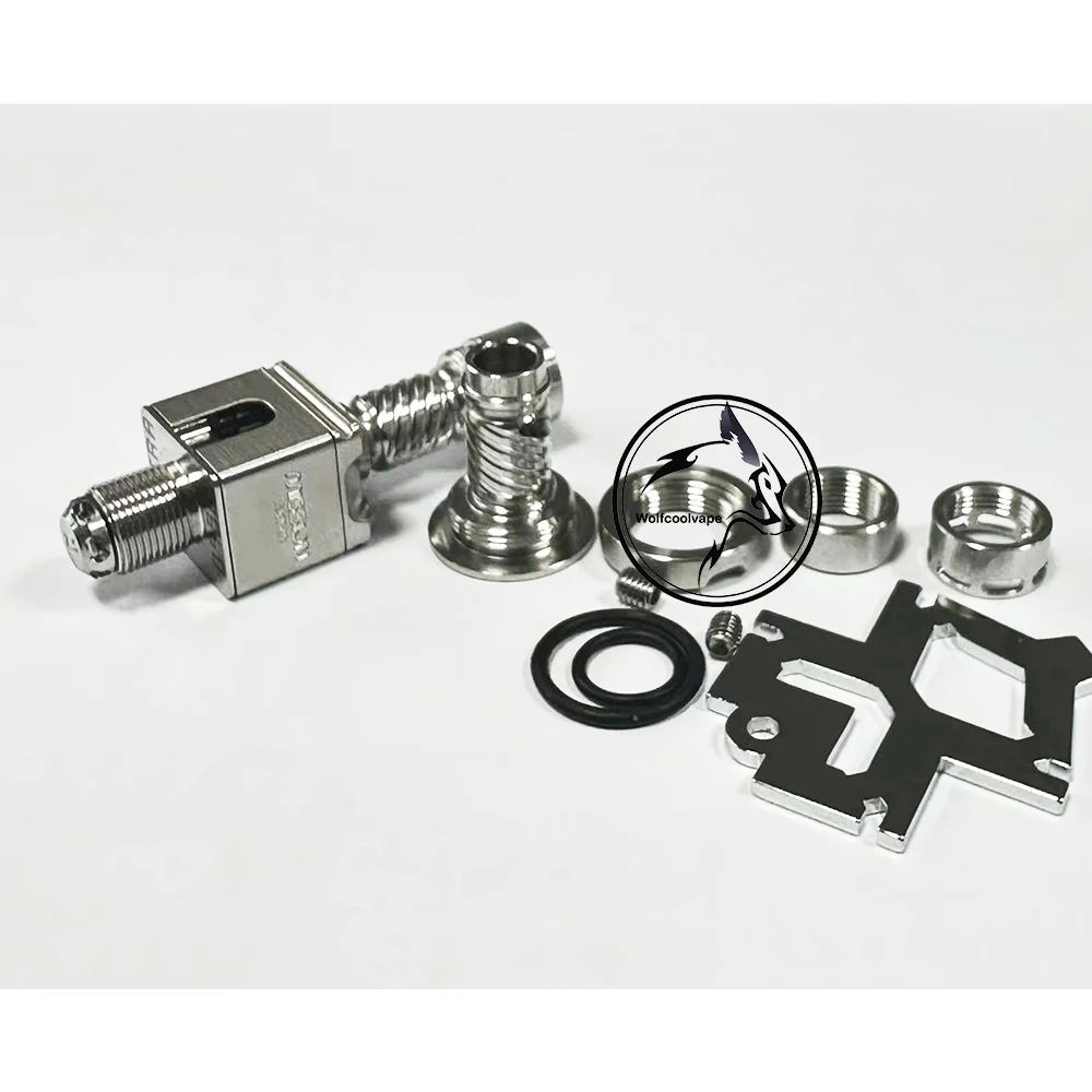 Wolfcoolvape MISSION XV สไตล์ Astra RBA Bridge สําหรับ Billet/Boro Mod 316SS 5 PCS Air Pin 1.2, 2.0, 2.5, 3.0, 3.5 มม.
