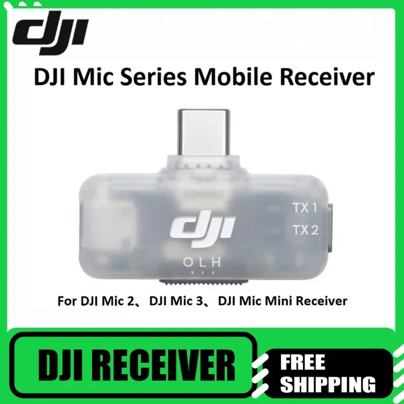 For DJI Mic Series Mobile Phone Version Receiver For DJI Mic Series Mobile Phone Version Receiver