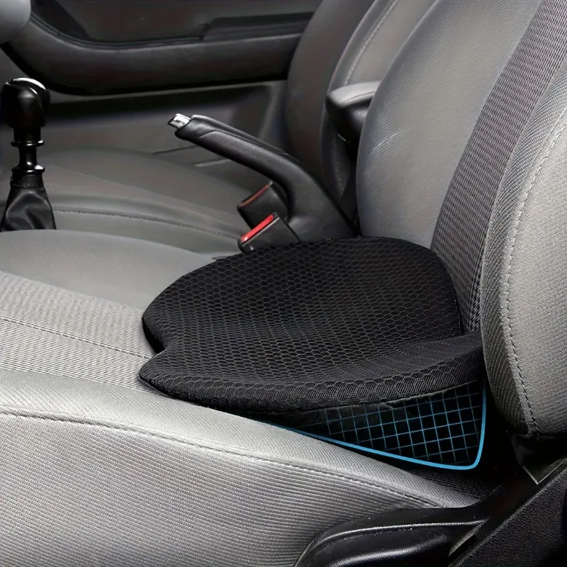 1 piece memory foam car cushion, relieves fatigue, driver's seat cushion - essential for road trips