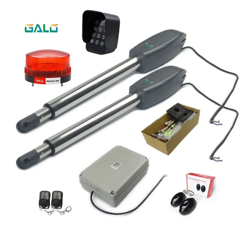 Swing Gate Opener For 400KG Butterfly Door/Swing Gate Motorcycle With Remote Control Full Kit Optional