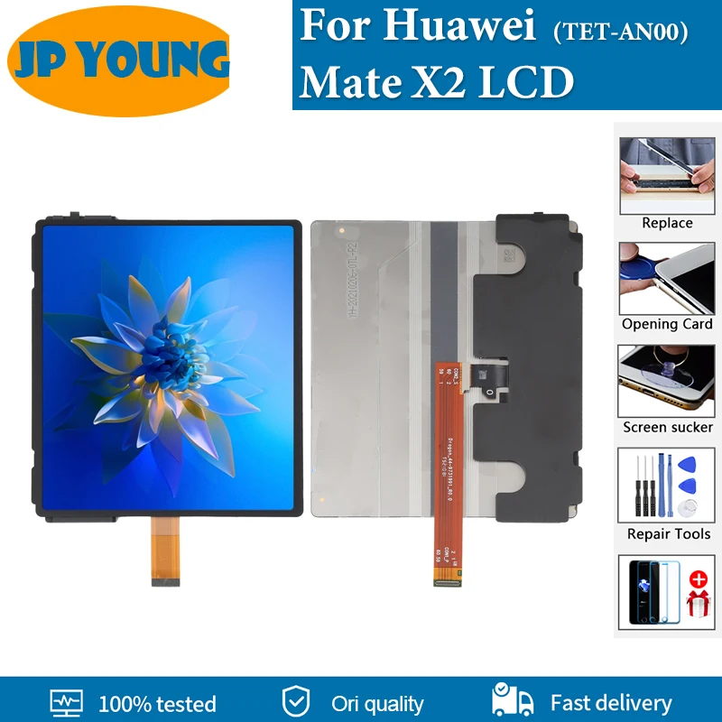 

8.0" Original OLED Main Screen For Huawei Mate X2 LCD Display Digital Assembly For Huawei Mate x2 Big LCD Replacement Parts