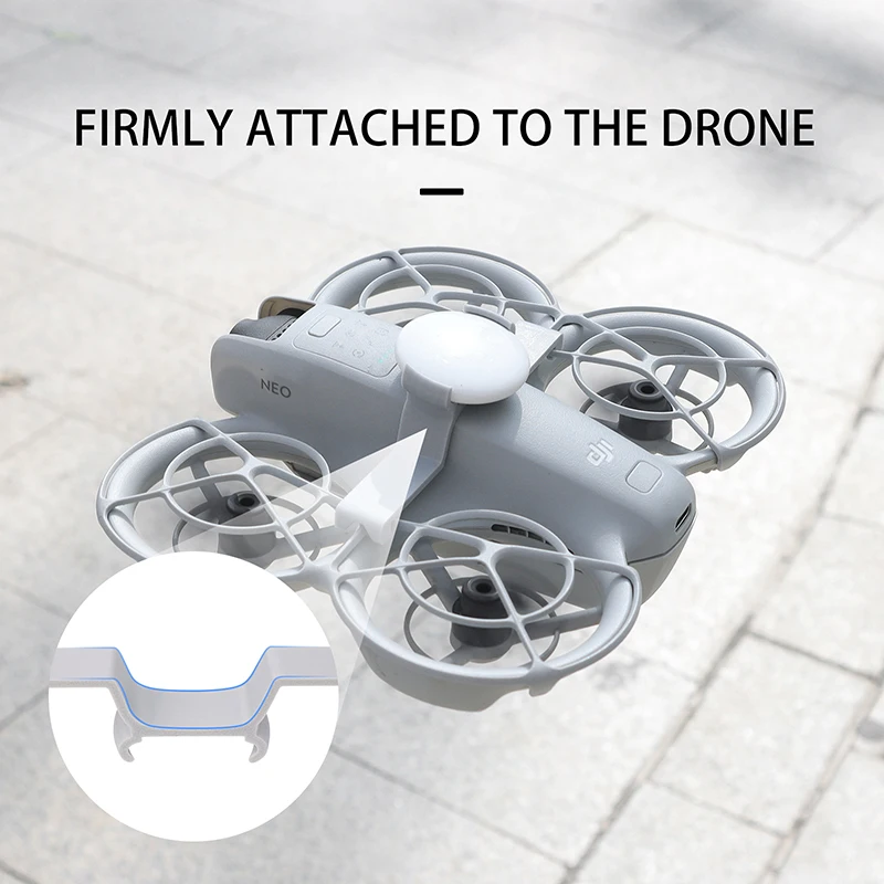 ل DJI NEO قوس الطائرة بدون طيار لتحديد AirTag تحديد المواقع تتبع البحث مكافحة فقدان محدد حامل ثابت ملحق خفيف الوزن