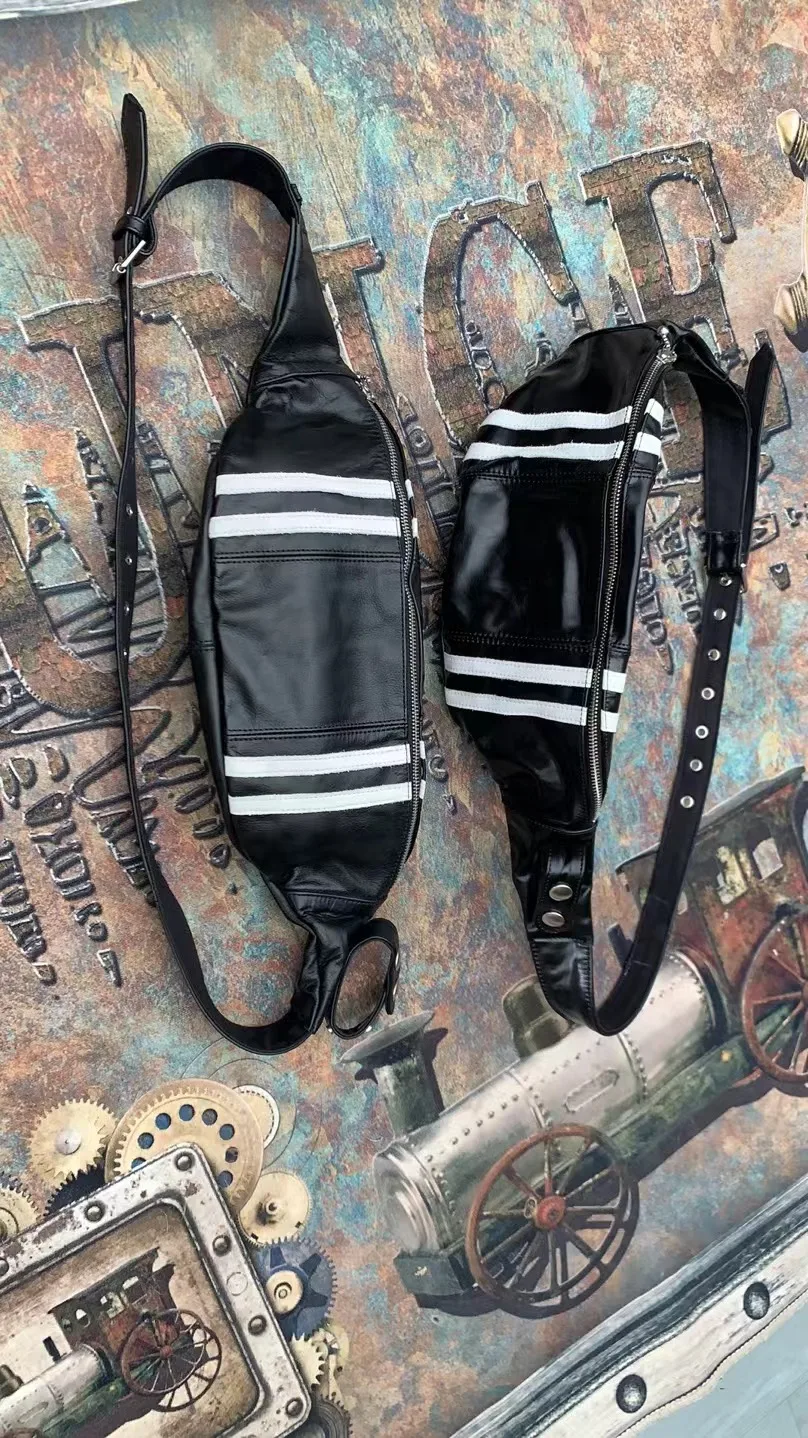 

Сумка для груди из воловьей кожи первого слоя, тактическая дорожная сумка для альпинизма, водонепроницаемая и износостойкая, из воловьей кожи яркого цвета