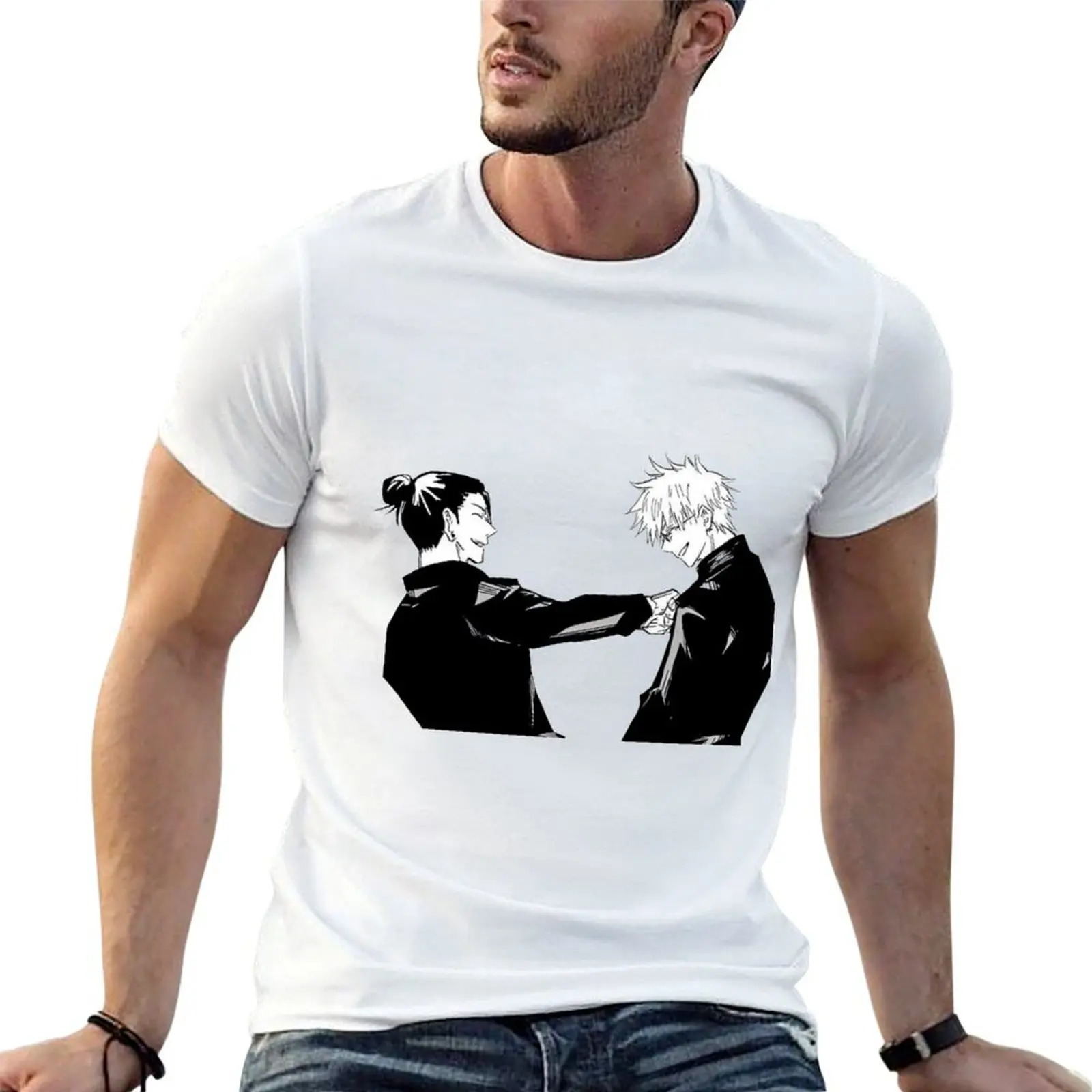 

Gojo and Geto Friendship T-Shirt mens graphic t shirts t shirt for man T-Shirt