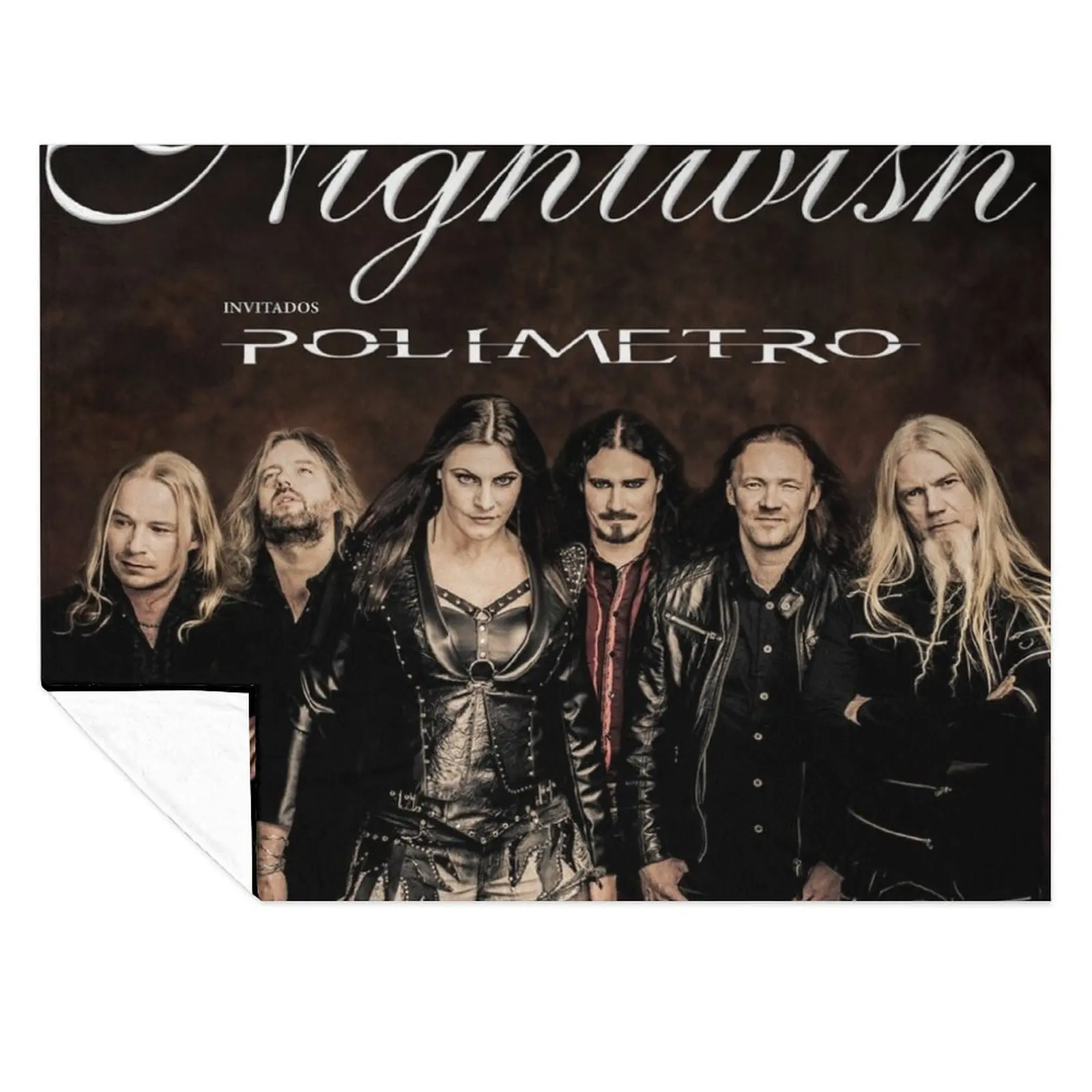 

say your nightwish Throw Blanket For Decorative Sofa Cute Picnic christmas decoration Blankets