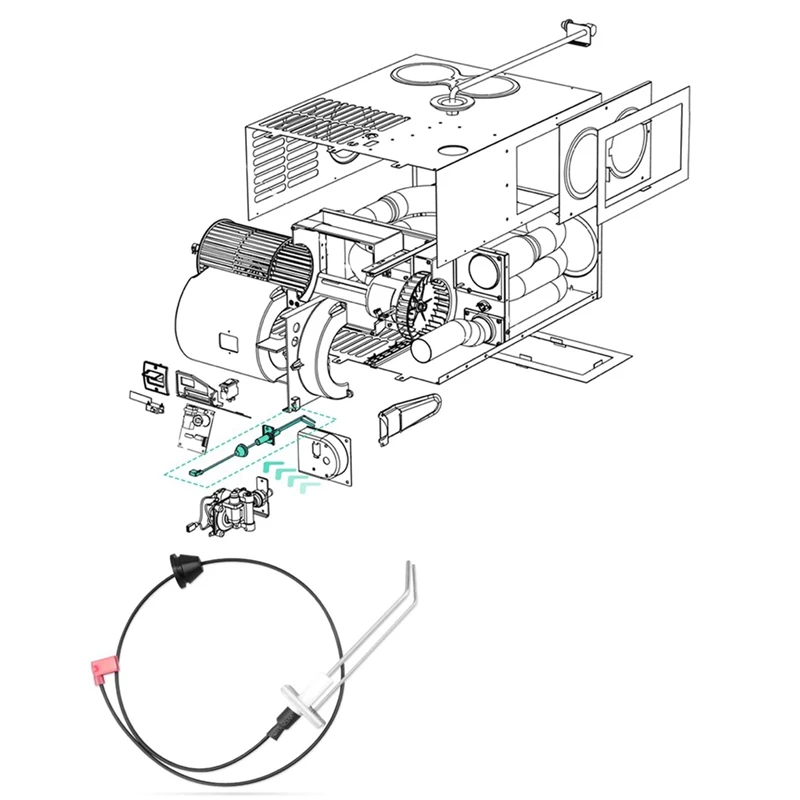 35100 RV Furnaces Igniter Electrode Kit For Hydro Flame New Series Furnaces, For Atwood AFS AFM AFL DFS DFM DFL