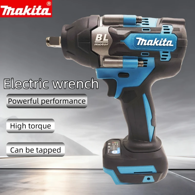 

Ударный гайковерт Makita 18В, бесщеточный, литиевый, с высоким крутящим моментом, модель DTW700 (без аккумулятора)