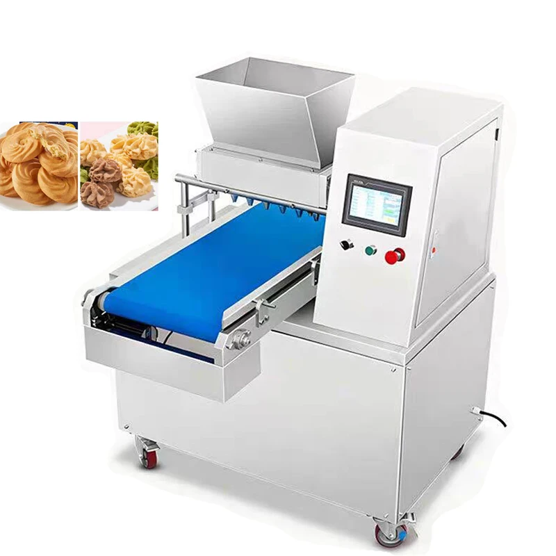 Automatic Mini Biscuit Cookie Depositor Machine Industrial  Cookie Biscuit Making Machine for Supplier