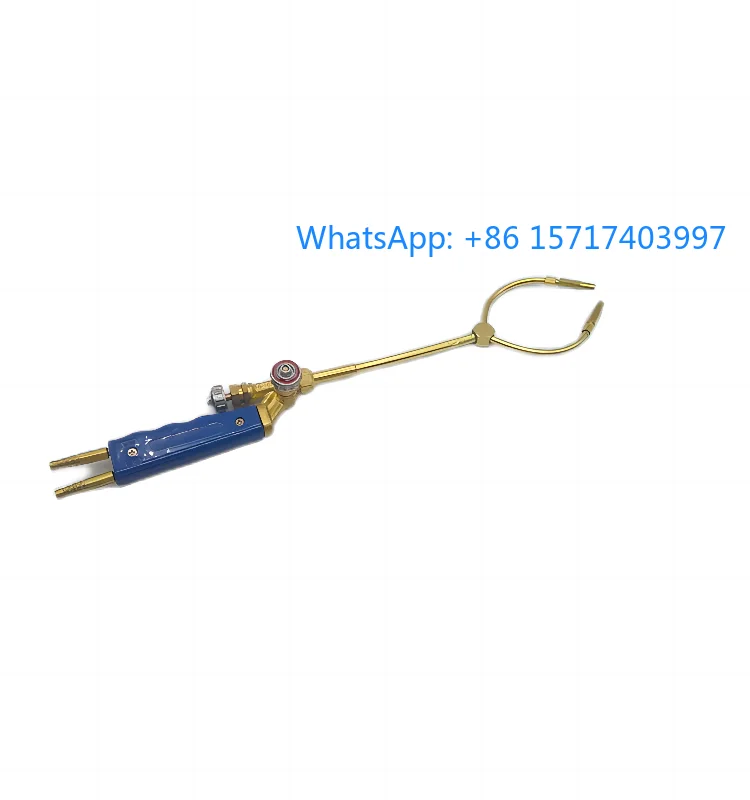 

O-xygen and Acetylene Welding Torch Soldering Gun Double Head for Air Conditioner Refrigerator