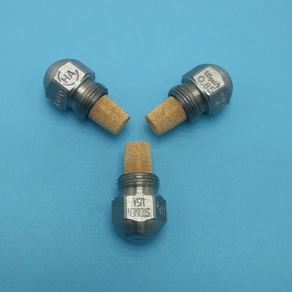 Steine Stainless steel 0.85GPH 60° Fuel Oil Nozzle Burner Spray Tip for Diesel/Methanol Combustion