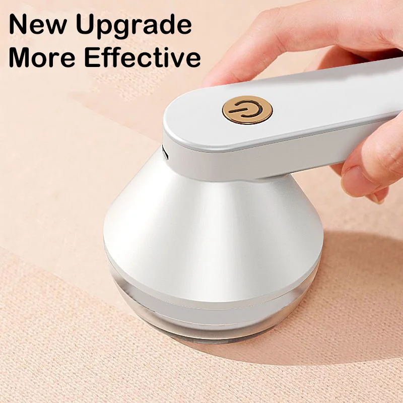 Electric Lint Remover for Clothes, Fuzz Pellet Sweater Fabric Hair Ball Trimmer, Portable Charge, Detachable Cleaning