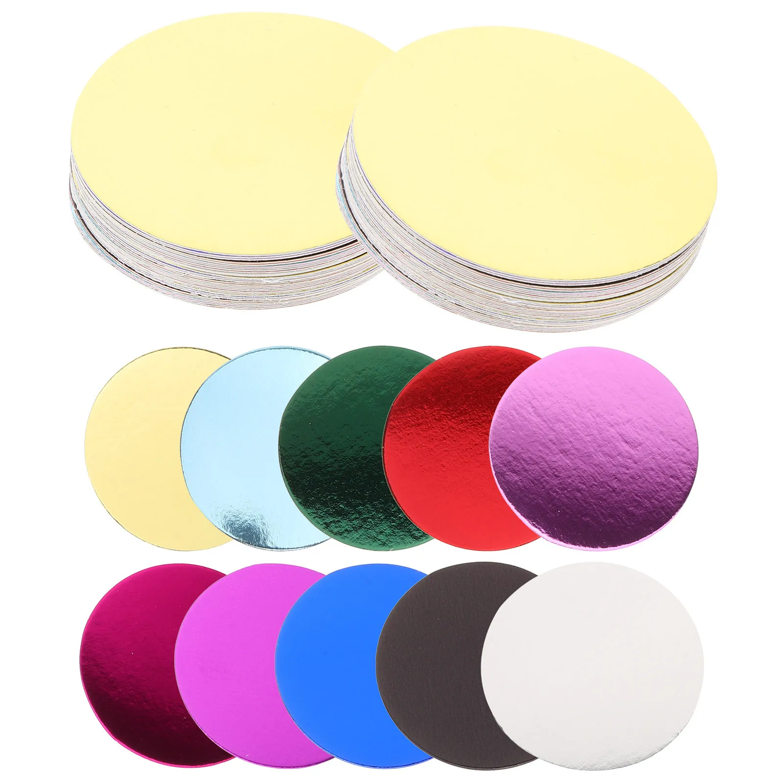 30 ورقة ملونة مستديرة على شكل قلب من ورق الحرف DIY مجموعة قطع الورق للبالغين مجموعة فنية قابلة للطي مثالية للمدرسة المنزلية #2