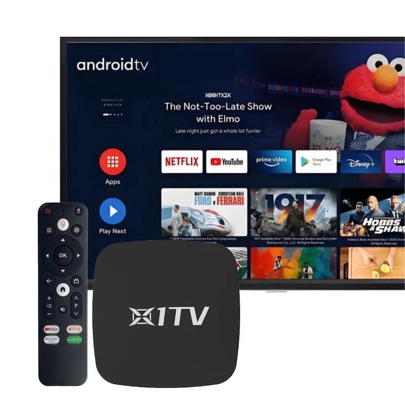 X1TV Ultra TV Box Android 11 Amlogic 4GB 64GB HD 4K Wifi BT5.0 reproductor multimedia decodificador IPTV certificado por Google Netflix