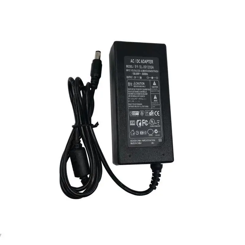 12V 5A 60W Replacement AC DC Adapter Charger For EDAC EA10681N-120 DS220j KPL-060F-VI Power Supply