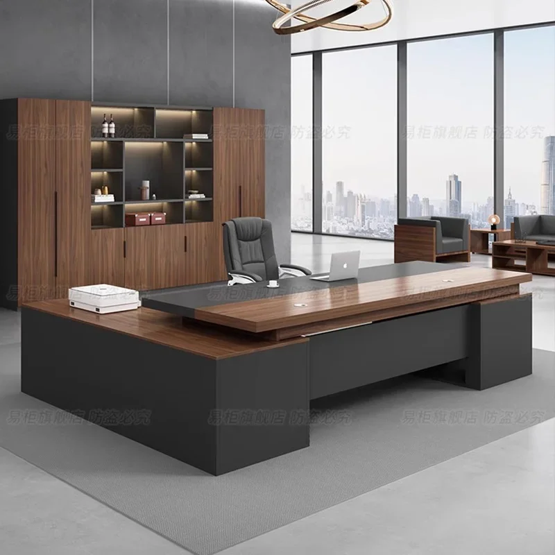 Estetica scrivania da ufficio nordica conferenza studio carino in piedi scrivania da ufficio in legno design espositore Mesa Ordenador mobili da salotto