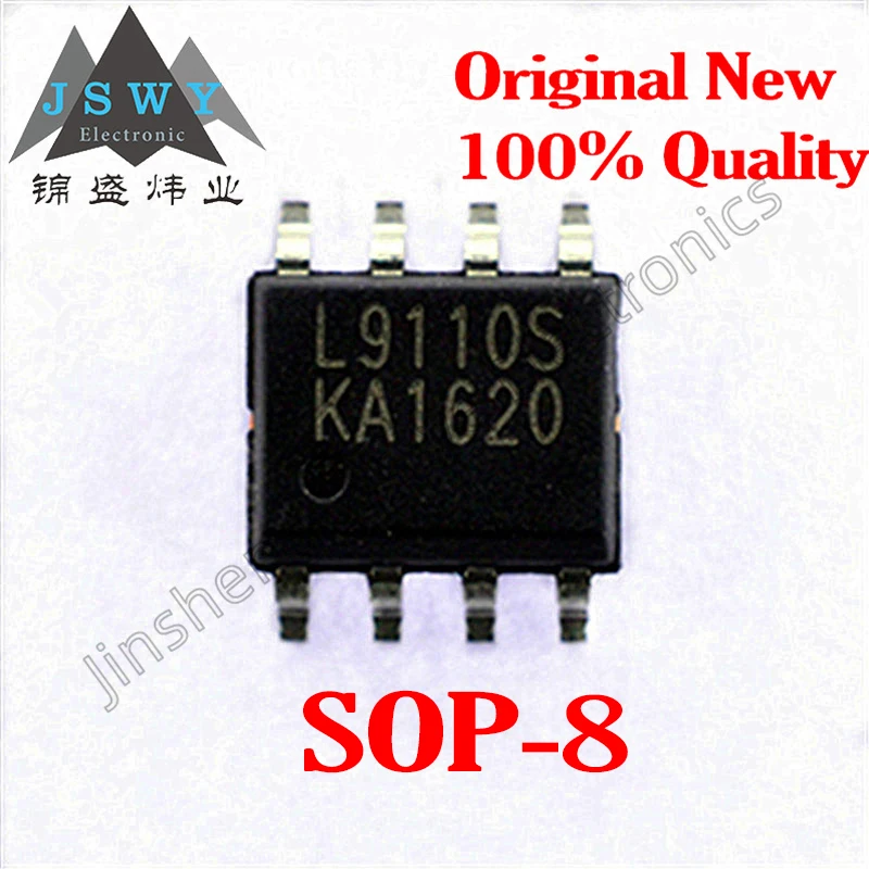 

(50/200pcs) L9110S L9110 SOP-8 100% original dual-channel motor driver chip in stock with fast delivery