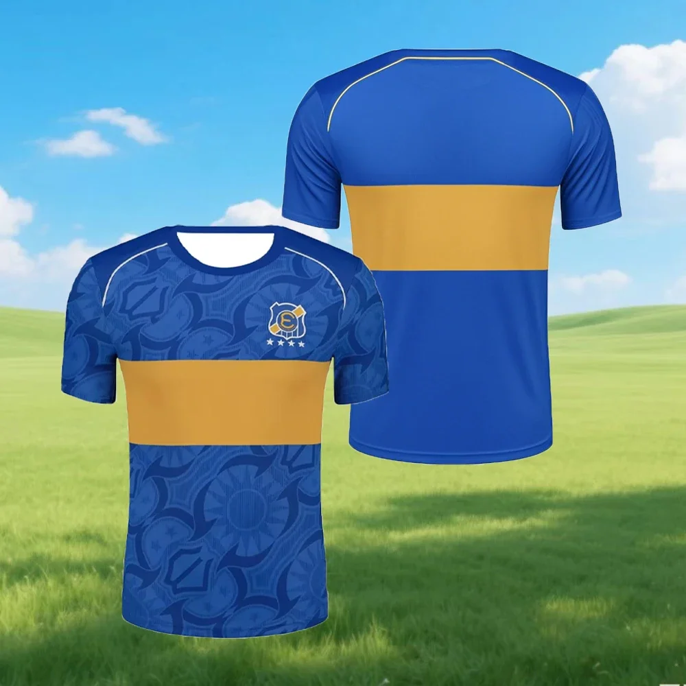 2025 إيفرتون ديل مار الكبار قصيرة الأكمام قميص كرة القدم تي شيرت المتضخم التدريب كرة القدم موحدة تنفس جيرسي الأعلى