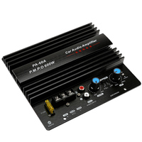 PA-60A 12V 600W Speaker Amplifier Board Lossless Subwoofer Bass Module High Power Car Audio Accessories Mono Channel Durable