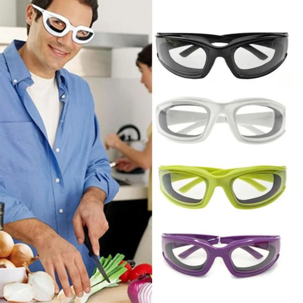 

Cutting Onions Cut Onion Glasses Spray Proof without glasses of strength Safety Goggles Kitchen Gadget Anti-glare Eye Glasses