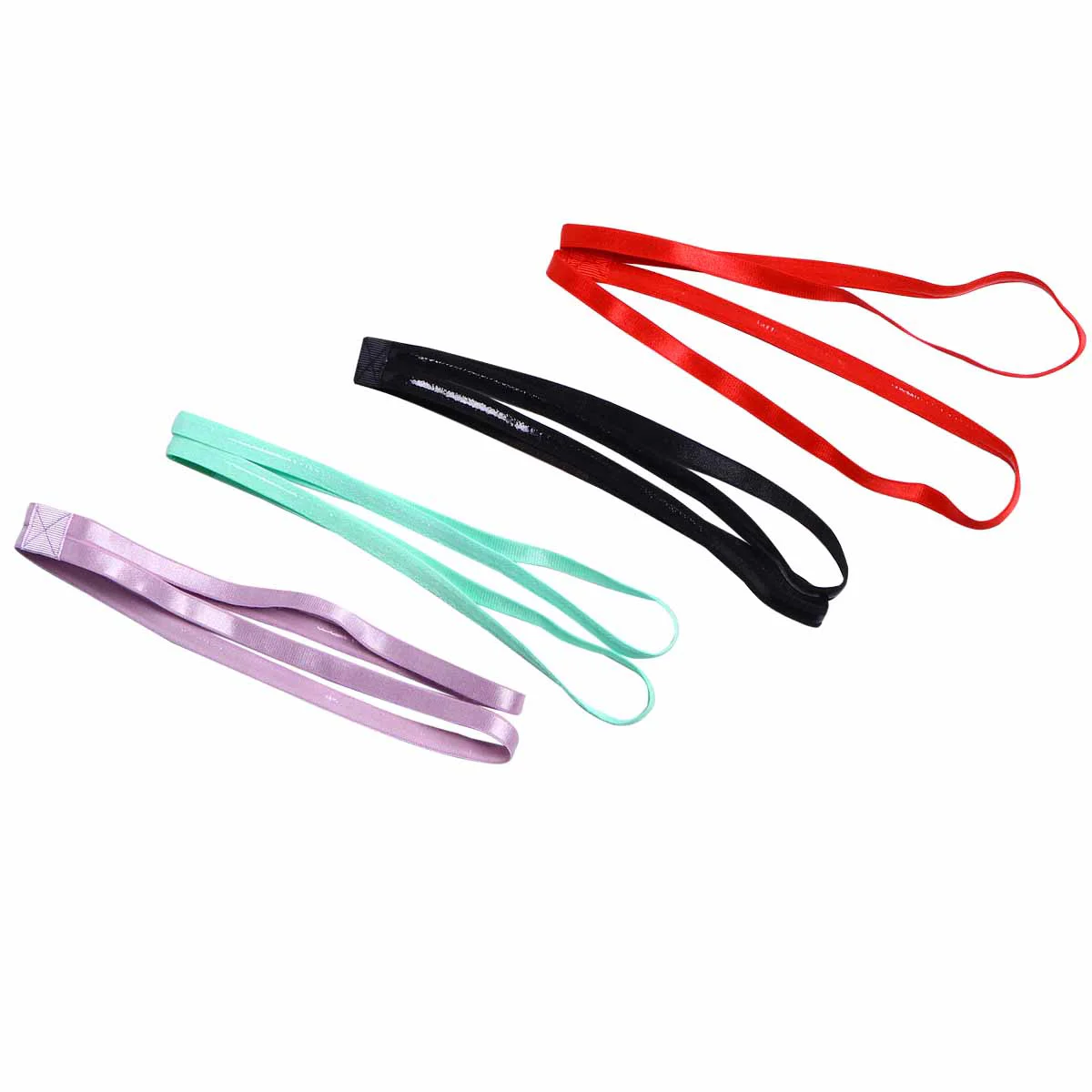 

Elastic Exercise Bands Hair Hoop Double Non-slip Sports Headband Fitness Headbands for Women