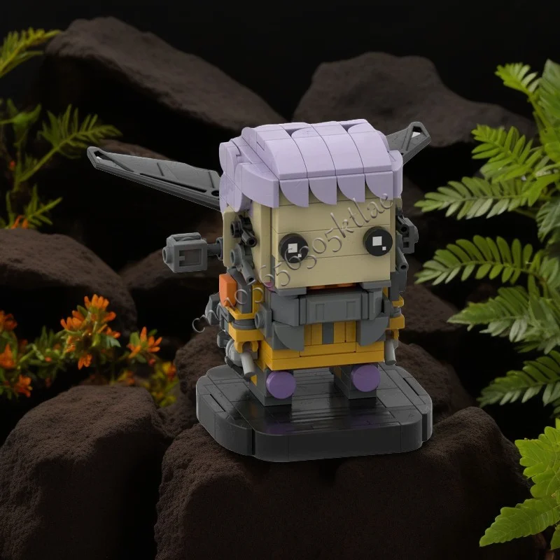255 Piezas MOC Serie de Personajes de Películas Valkyrie Brickheadz Modelo DIY Rompecabezas Creativo Regalo de Cumpleaños Figuras de Dibujos Animados Juguetes
