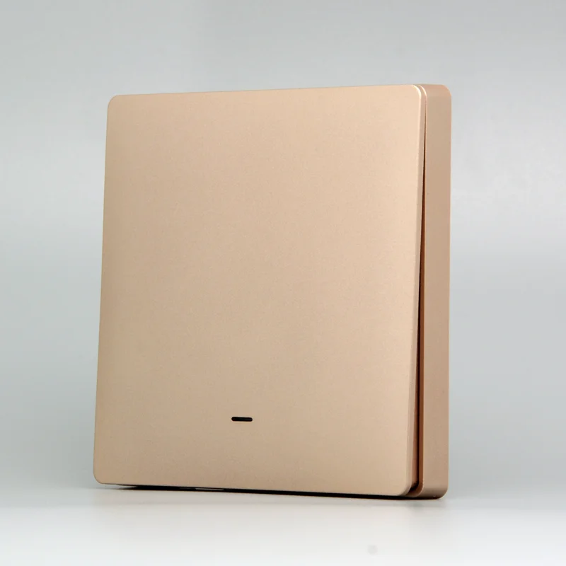 

Trending Product 2025 1 Gang Button Electrical 30A Switch EU Standard Smart Home Products with Neutral Line