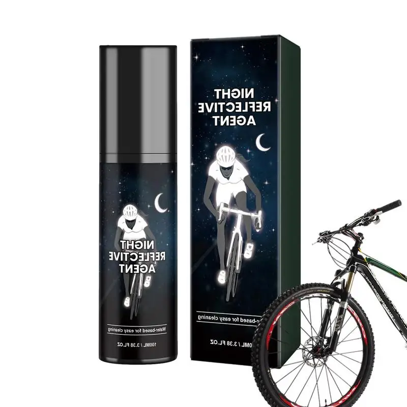 

Reflective Spray Paint 100ml Glowing-in-the-dark Spray Paint For Clothes Long Lasting Reflective Glow Paint For Clothes Bicycles