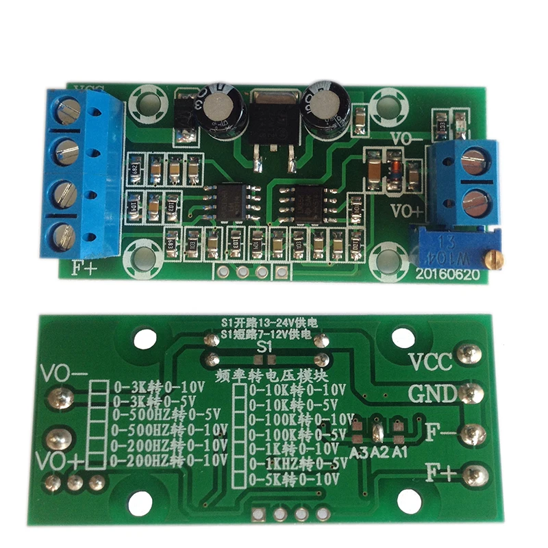 F/V Conversion Module Frequency Conversion To 0-10V/5V Digital To Analog Converter Module