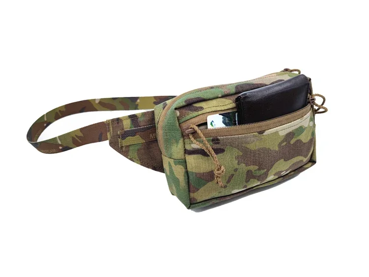 Airsoft Multicam Shoulder Bag Tactical SS Fanny SACK Mk3 Waist Pouch Running Travel Storage Mini Crossbody Pouch 500D