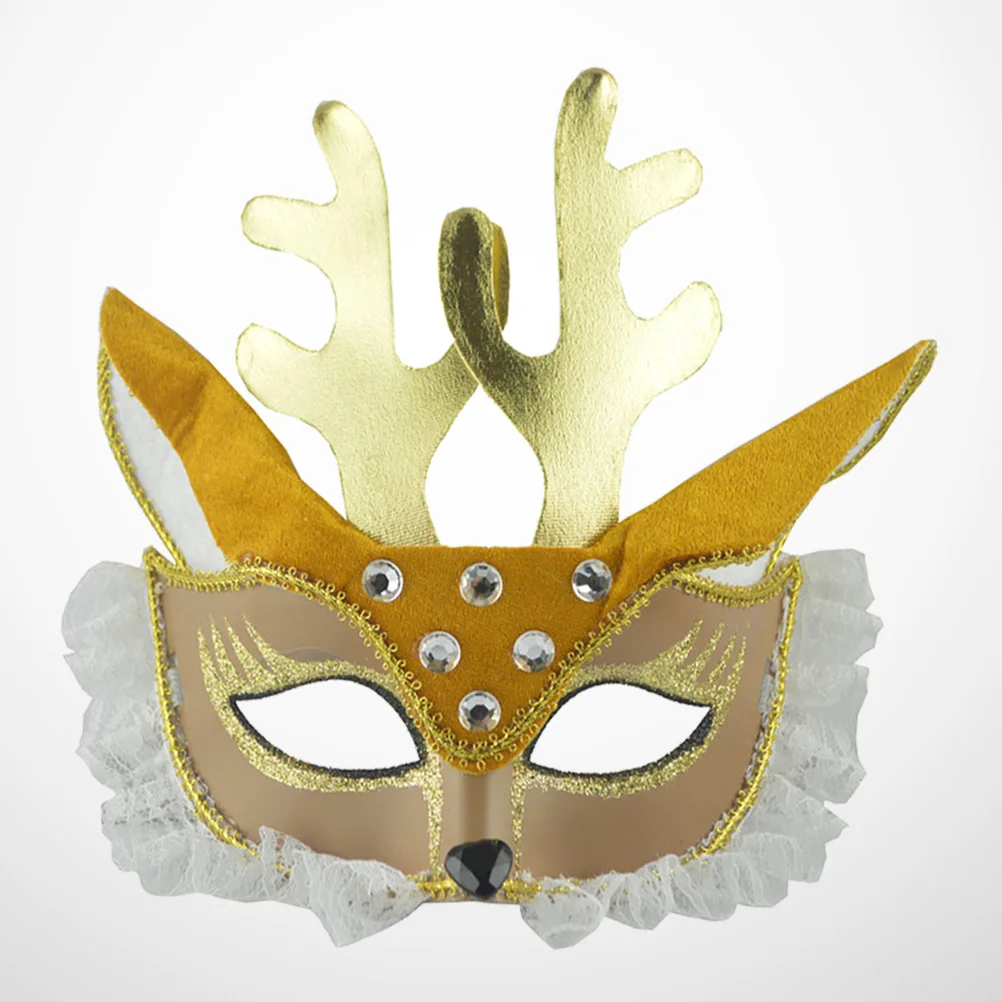 

Mask The Animal Scary Masks for Halloween Masquerade Woman Creepy Lace