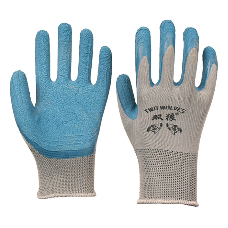 Rubber Gloves For On Site Auto Repair Handling Wear Resistant Soft Anti Slip Breathable Latex Labor Protection Gloves