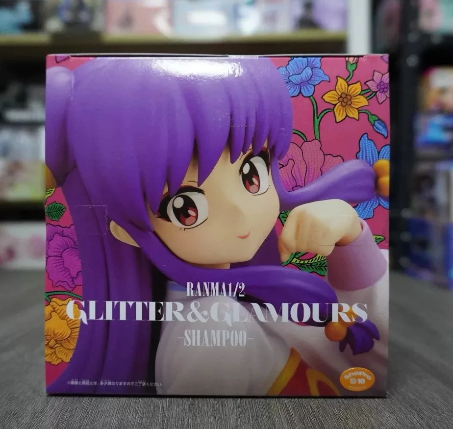 In Stock Original BANDAI Anime Ranma GLITTER GLAMOURS Shampoo Action Figures Toys Genuine BANPRESTO PVC Collectible Model Toys