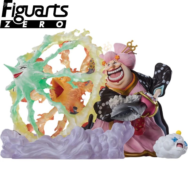 

In Stock BANDAI One Piece Wano Country Chapter Charlotte Linlin Oiran Linlin BIG MOM FiguartsZERO Anime Action Figures Model Toy