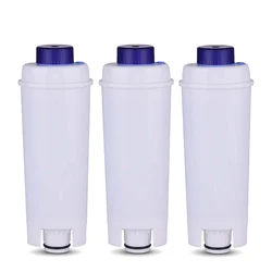 Cartuchos de filtro de agua de repuesto compatibles con suavizante de carbón activado para cafetera automática Delonghi DLS C002