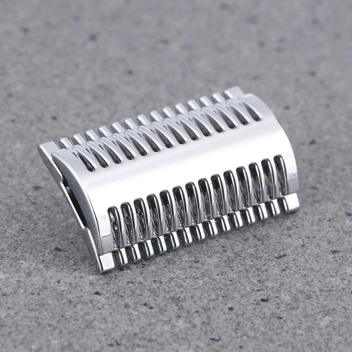 Zinc Alloy Double Edge Shaving Razor Metal Durable Double Open Comb Head Men Safety Razor Head Shaving Tool Replacement