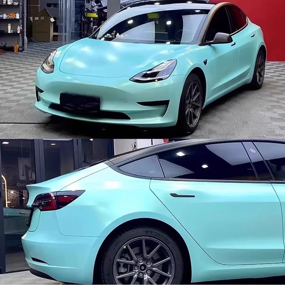 2025 filme de corpo inteiro para carro, cor de alto brilho, filme envolto em TPU, filme decorativo de carro em cores de vinil