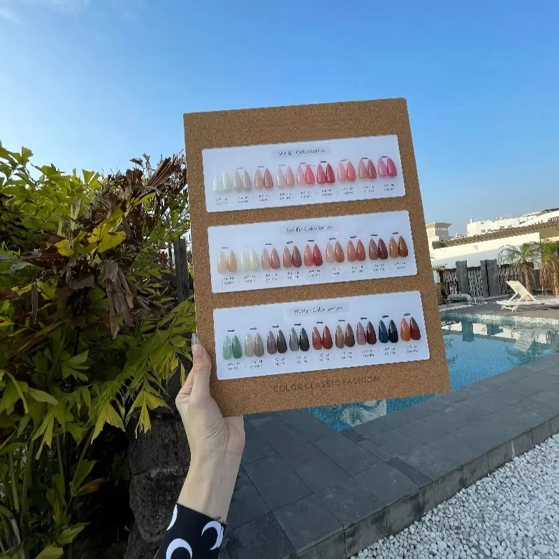 Gel Color Polish Wholesale Gel Polish Kit Mixed Color Set OEM Private Label Non Toxic Supplies Salon Nail Polish UV