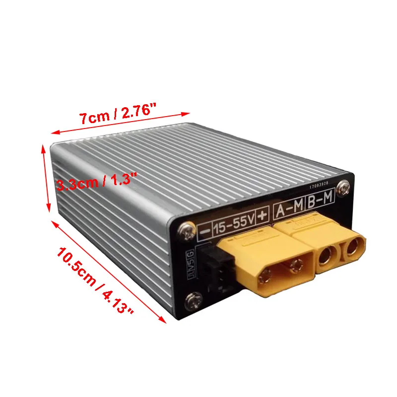 1PCS 12V 24V 36V 48V Bidirectional Brushed ESC Electric Speed Controller 3S-13S High Voltage for RC Crawler Tank Boat Model Toy