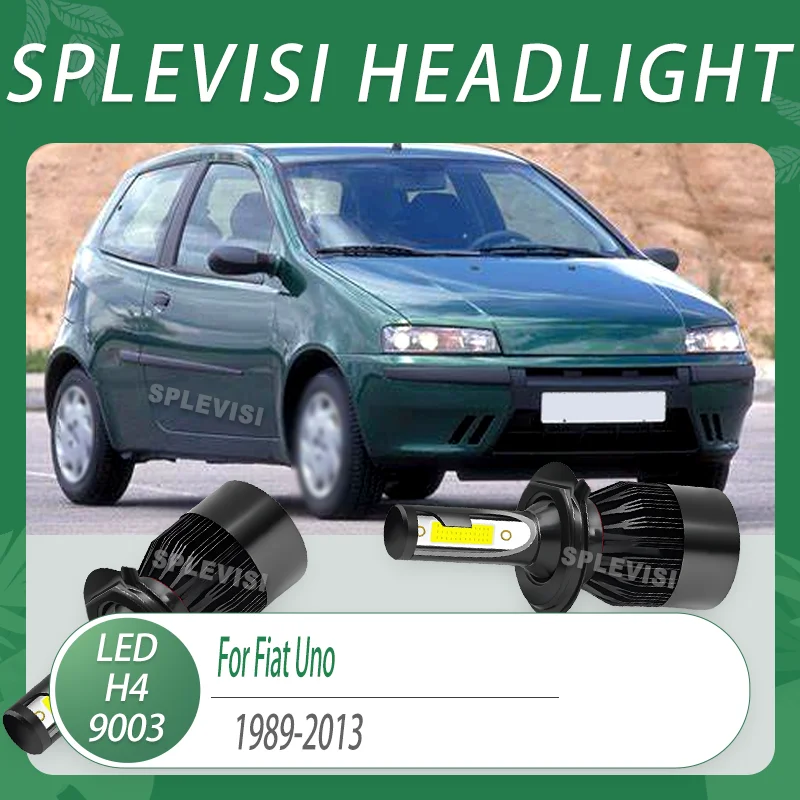 

LED Headlight Kit Bulbs Halogen Replace For Fiat Uno 1989-1998 1999 2000 2001 2002 2003 2004 2005 2006 2007 2008 2009 2010-2013