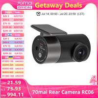 70mai Rear Cam RC06 for 70mai 4K Dash Cam 70mai A800 4K Car DVR Rearview cam 70mai Pro Plus+ for A800S & A500S