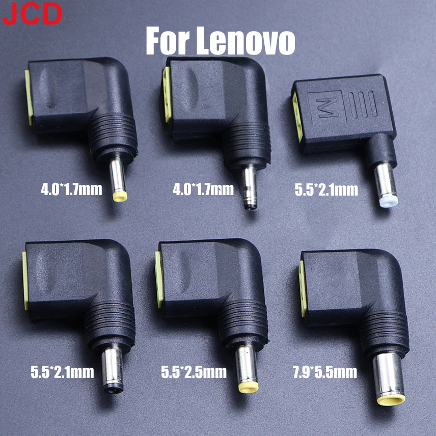 

1pc Laptop Power Adapter DC Square Plug Female to 4.0x1.7 5.5x2.1 5.5x2.5 7.9x5.5 MM Male Jack Converter For Lenovo HP Dell ﻿