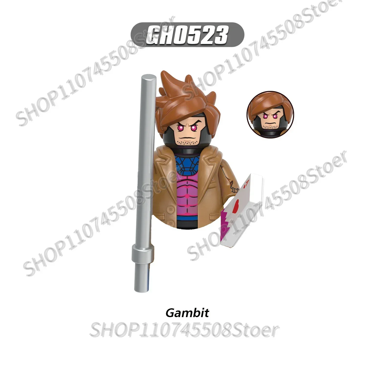 Heiße Sammelspielzeuge Marvel Bausteine Batgirl Magneto Wolverine Scream Deadpool Mini-Bausteine Partygeschenke