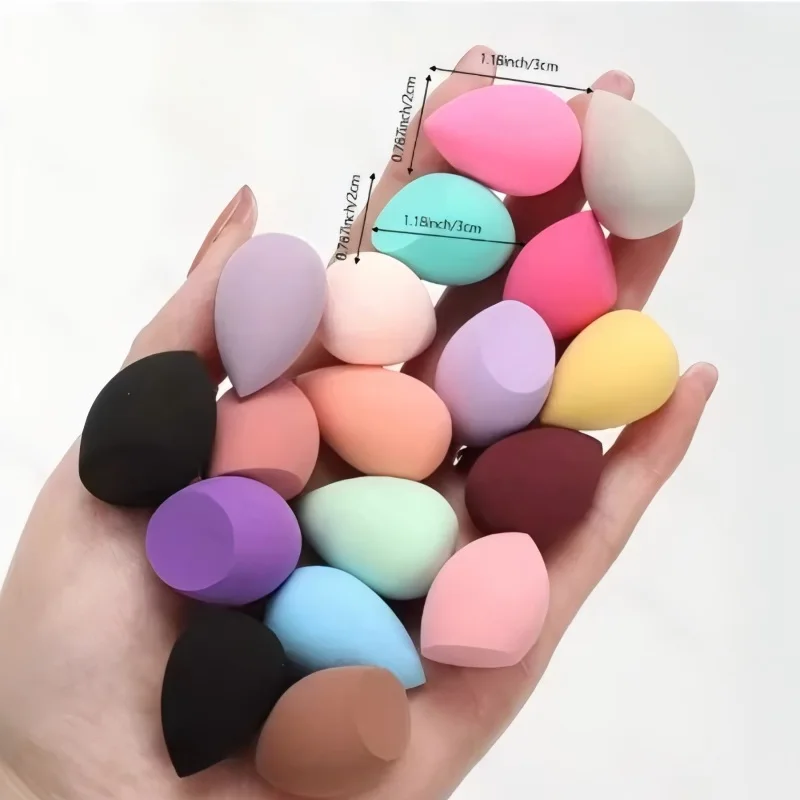 Mini spugne per frullatore per dita da 10/20/30 pezzi - Applicatori cosmetici senza lattice per prodotti in crema e polvere, regalo per riempire le calze