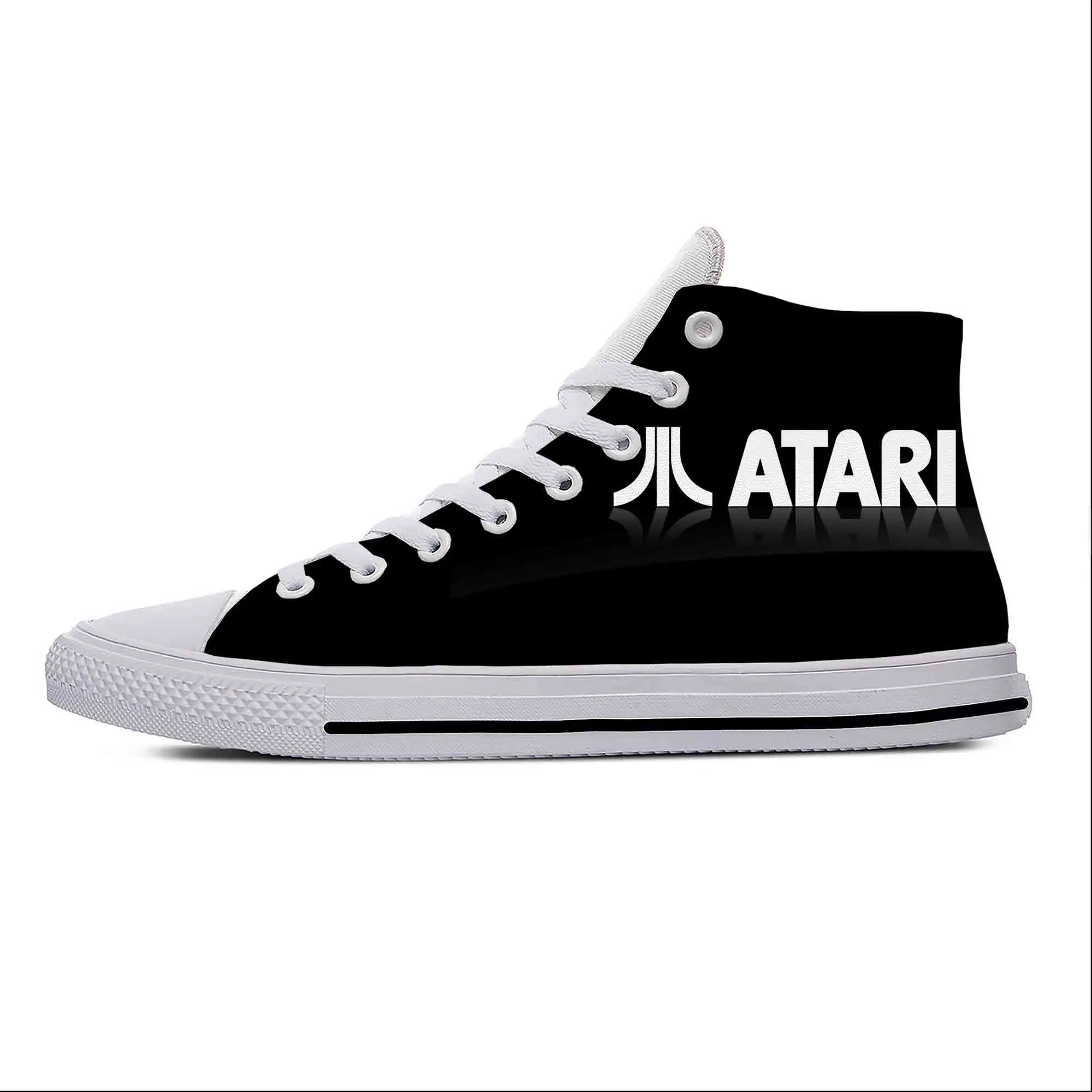 Anime Cartoon Manga Game Atari Cool Fashion Funny Casual Cloth Shoes High Top Lightweight Breathable 3D Print Men Women Sneakers