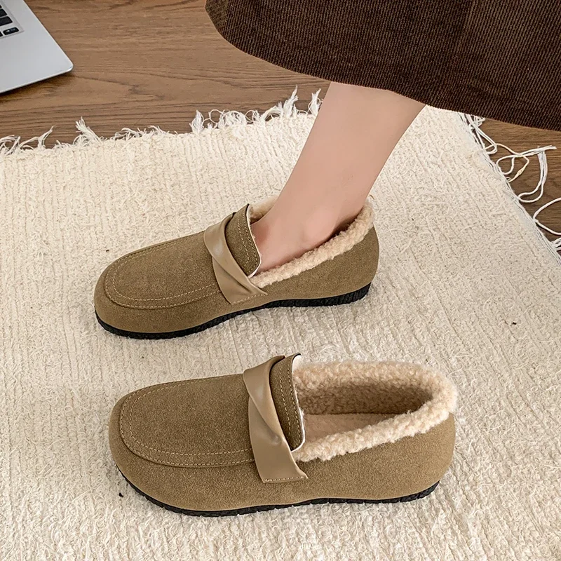 Warm Mother's Shoes Non-slip Soft Sole Middle-aged/Elderly Fashionable/Comfortable Snow Boots Women's Cotton Shoes