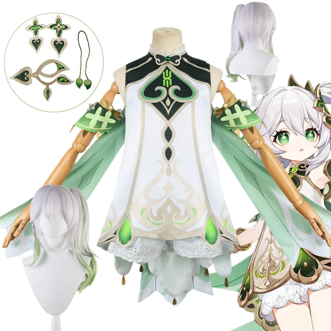 

Genshin Impact Nahida Cosplay Costume Wig