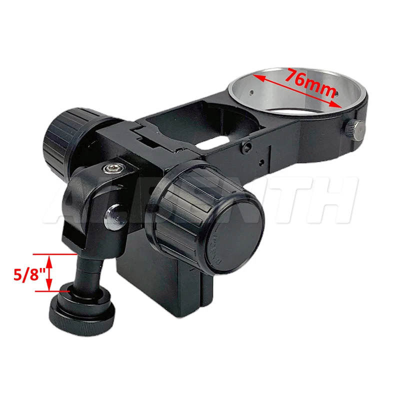 Fotografia 3: Suporte Coaxial de Foco para Microscópio de 76mm Preto com Ajuste Grosso - Acessórios para Suporte de Microscópio