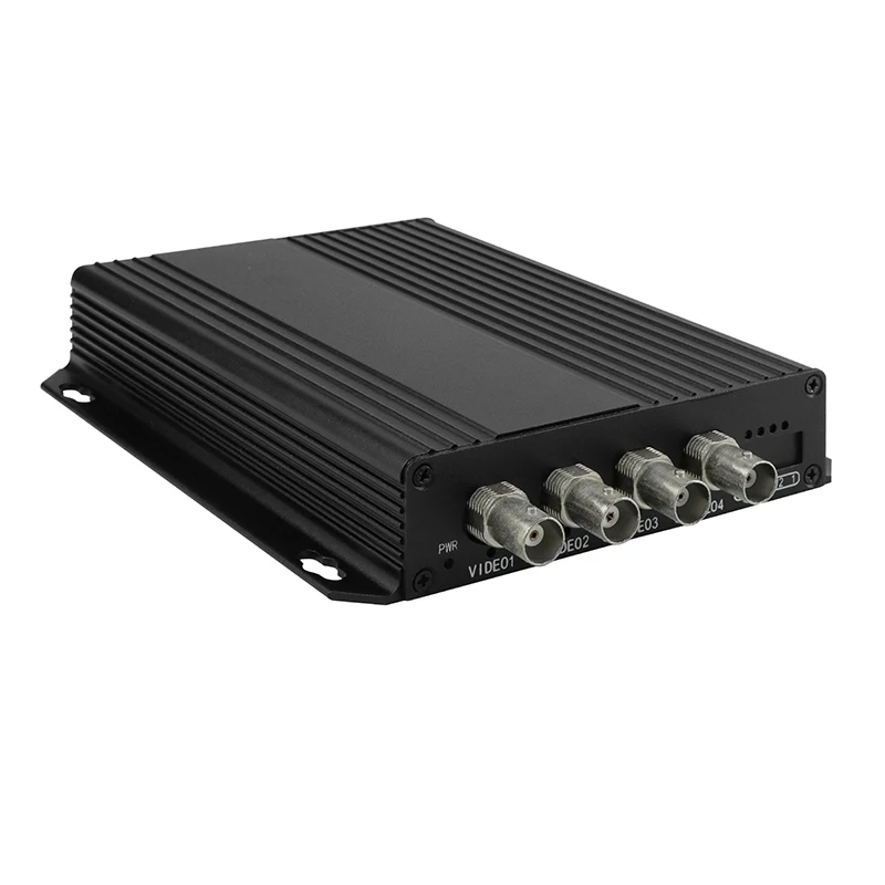 4-ch CVI/TVI 1080P محول فيديو بصري ahd إلى ip لكاميرات IP