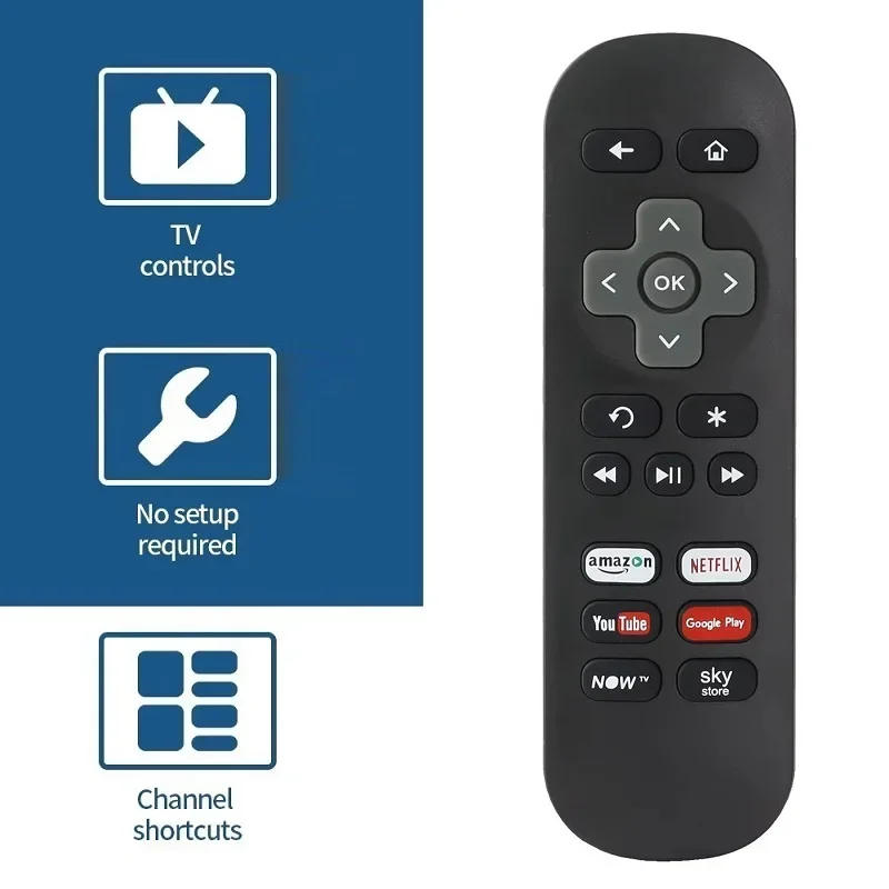 YP New Universal Remote Control Use for Now TV Nowtv Set-Top Box 4500SK-RCU NOW100-RCU 4200SK 4201SK 4500SK 2400SK Controller